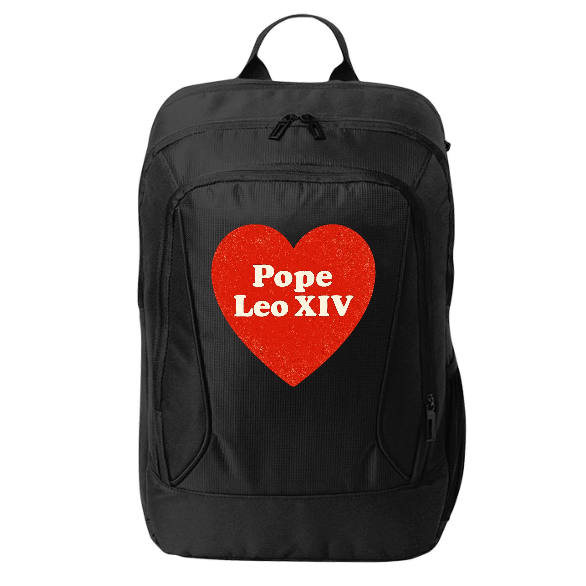 I Heart Love Pope Leo XIV City Backpack