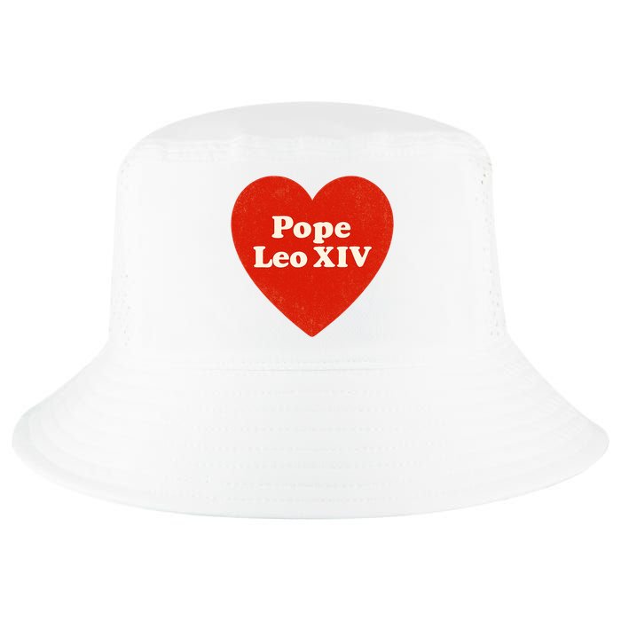 I Heart Love Pope Leo XIV Cool Comfort Performance Bucket Hat