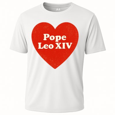 I Heart Love Pope Leo XIV Performance Shirt
