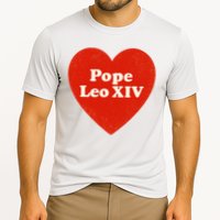 I Heart Love Pope Leo XIV Cooling Performance Crew T-Shirt