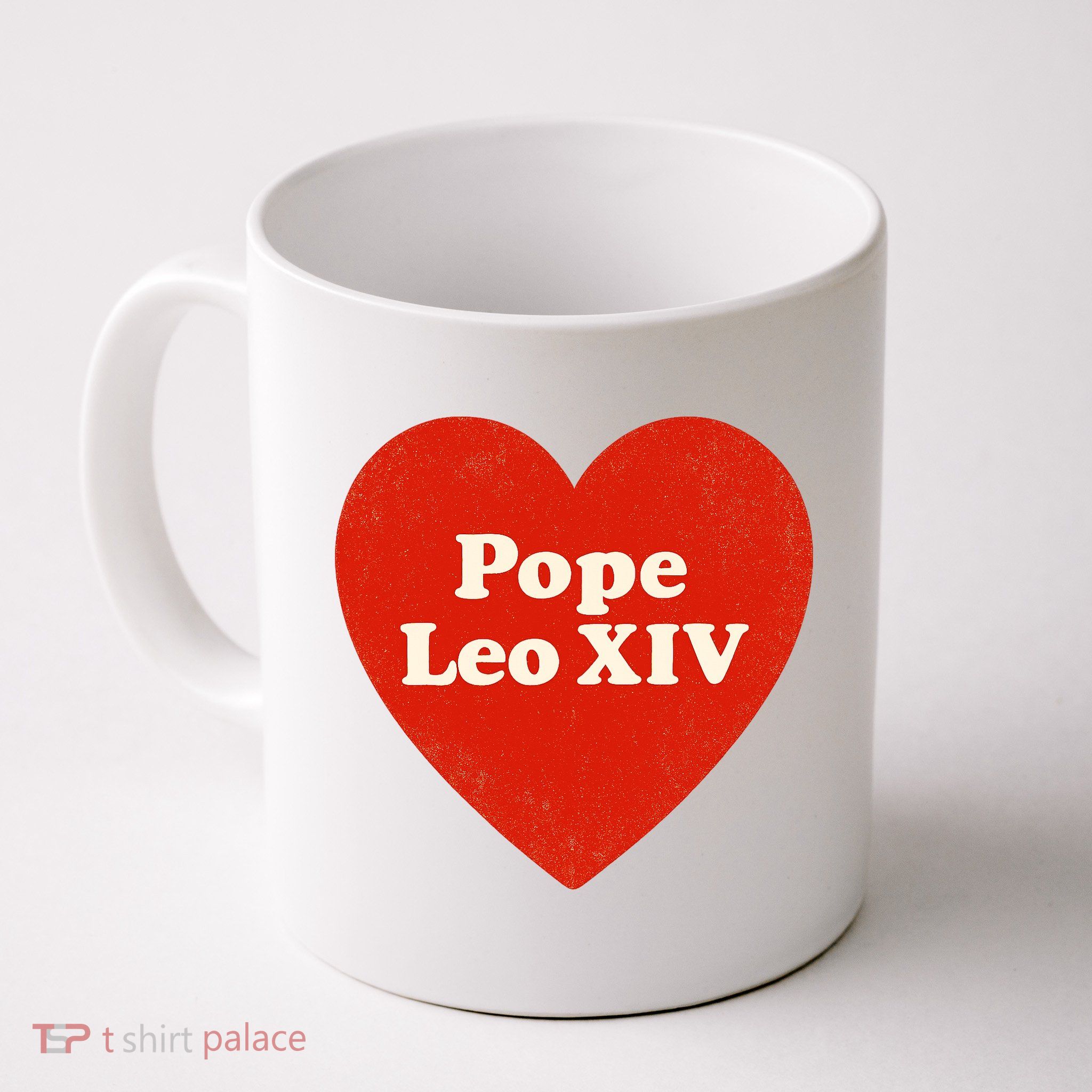 I Heart Love Pope Leo XIV Mug