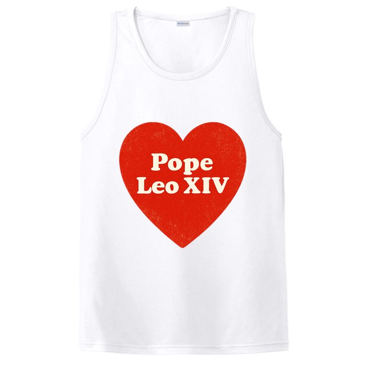 I Heart Love Pope Leo XIV PosiCharge Competitor Tank