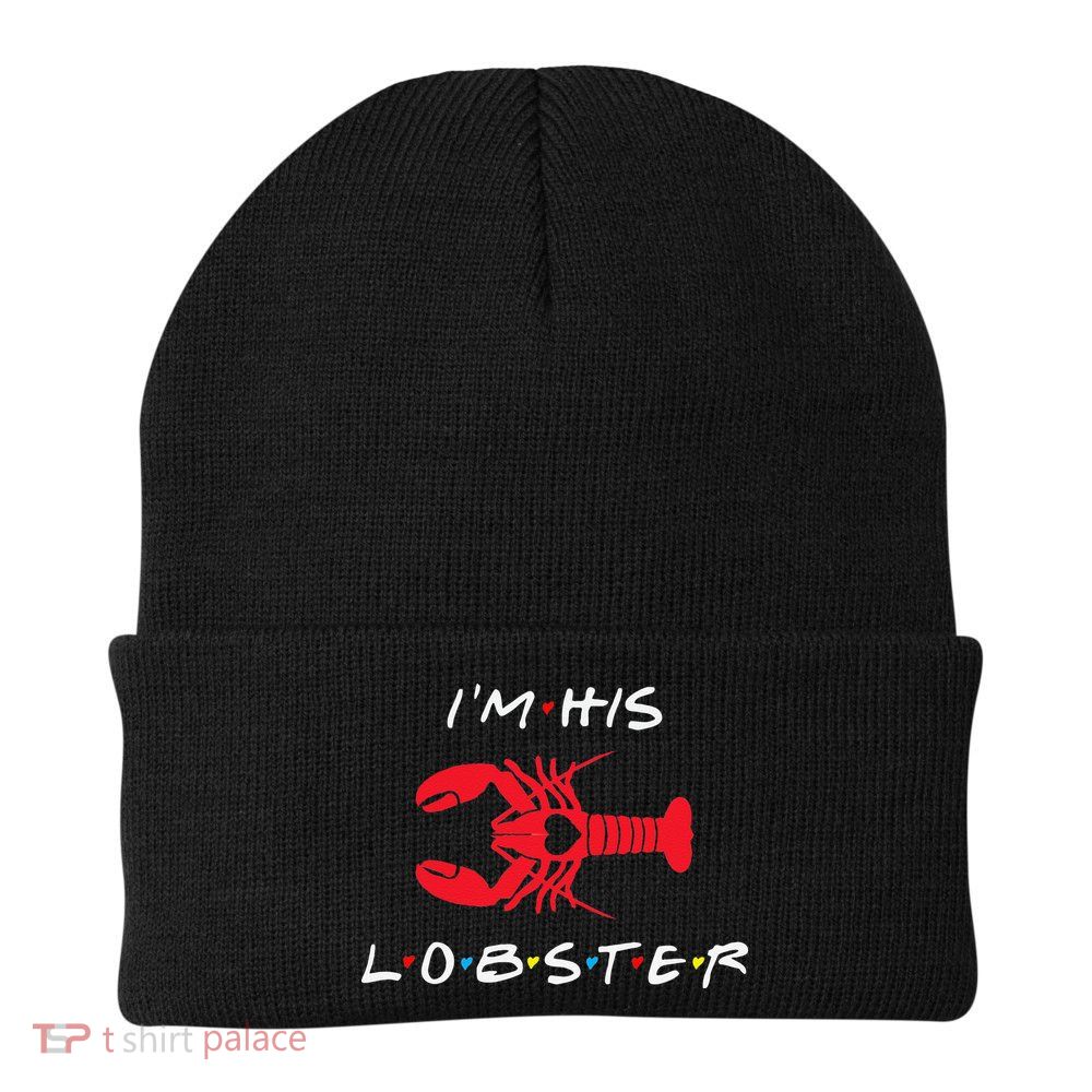 I'm His Lobster Matching Couple Valentine's Day Gift Beanie