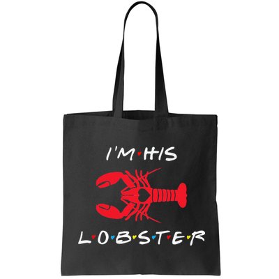 I'm His Lobster Matching Couple Valentine's Day Gift Bag