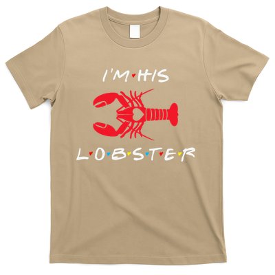 I'm His Lobster Matching Couple Valentine's Day Gift T-Shirt