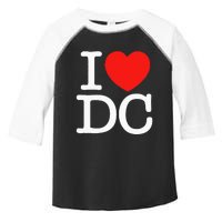 I Heart Love Washington WA DC Classic Font Toddler Fine Jersey T-Shirt