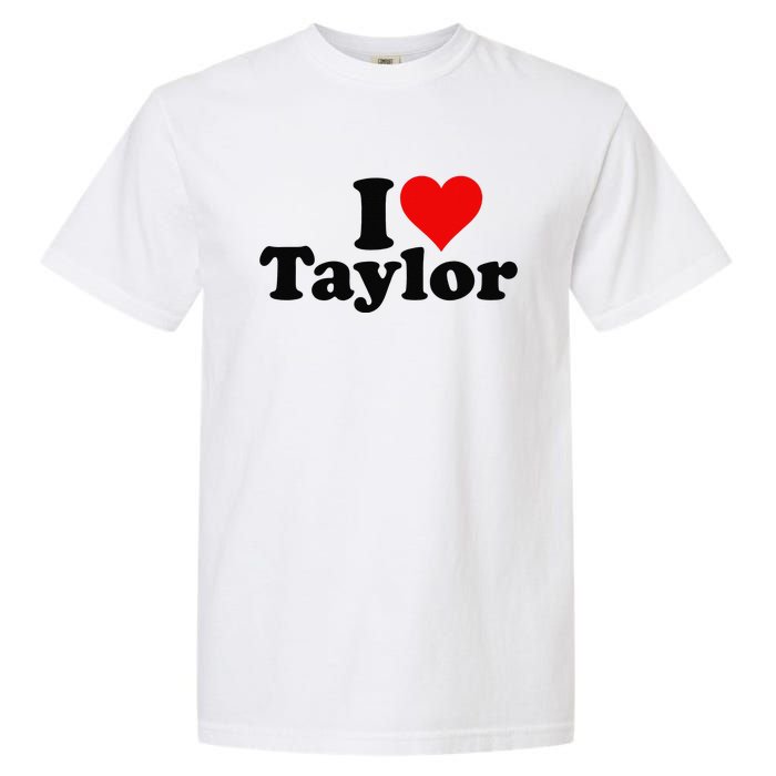 I HEART LOVE TAYLOR Garment-Dyed Heavyweight T-Shirt