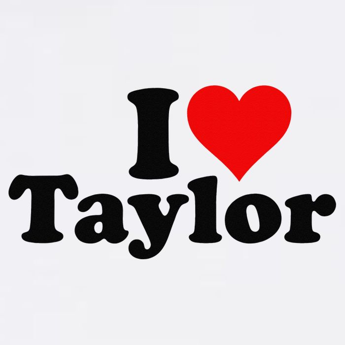 I HEART LOVE TAYLOR Sweatshirt