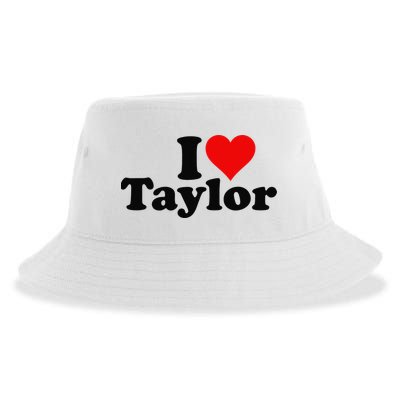 I HEART LOVE TAYLOR Sustainable Bucket Hat