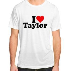 I HEART LOVE TAYLOR Adult ChromaSoft Performance T-Shirt