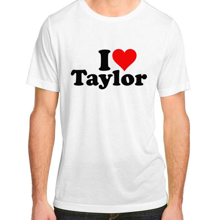 I HEART LOVE TAYLOR Adult ChromaSoft Performance T-Shirt