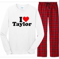 I HEART LOVE TAYLOR Long Sleeve Pajama Set