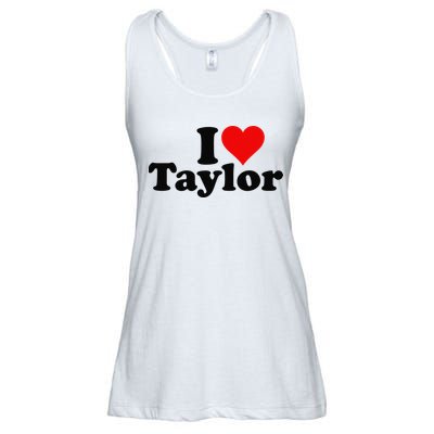 I HEART LOVE TAYLOR Ladies Essential Flowy Tank
