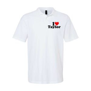 I HEART LOVE TAYLOR Softstyle Adult Sport Polo