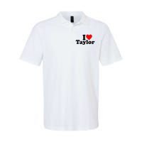 I HEART LOVE TAYLOR Softstyle Adult Sport Polo