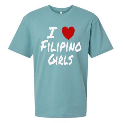 I Heart (Love) Filipino Attraction Asian Preference Sueded Cloud Jersey T-Shirt