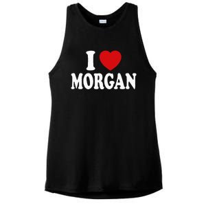 I Heart Love Morgan Ladies PosiCharge Tri-Blend Wicking Tank