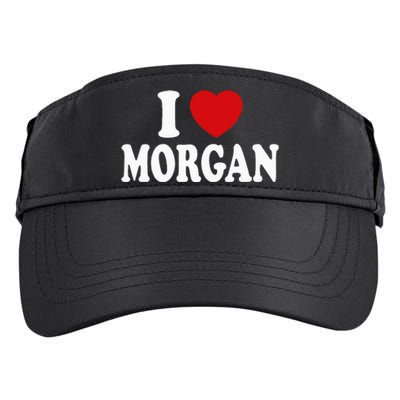 I Heart Love Morgan Adult Drive Performance Visor