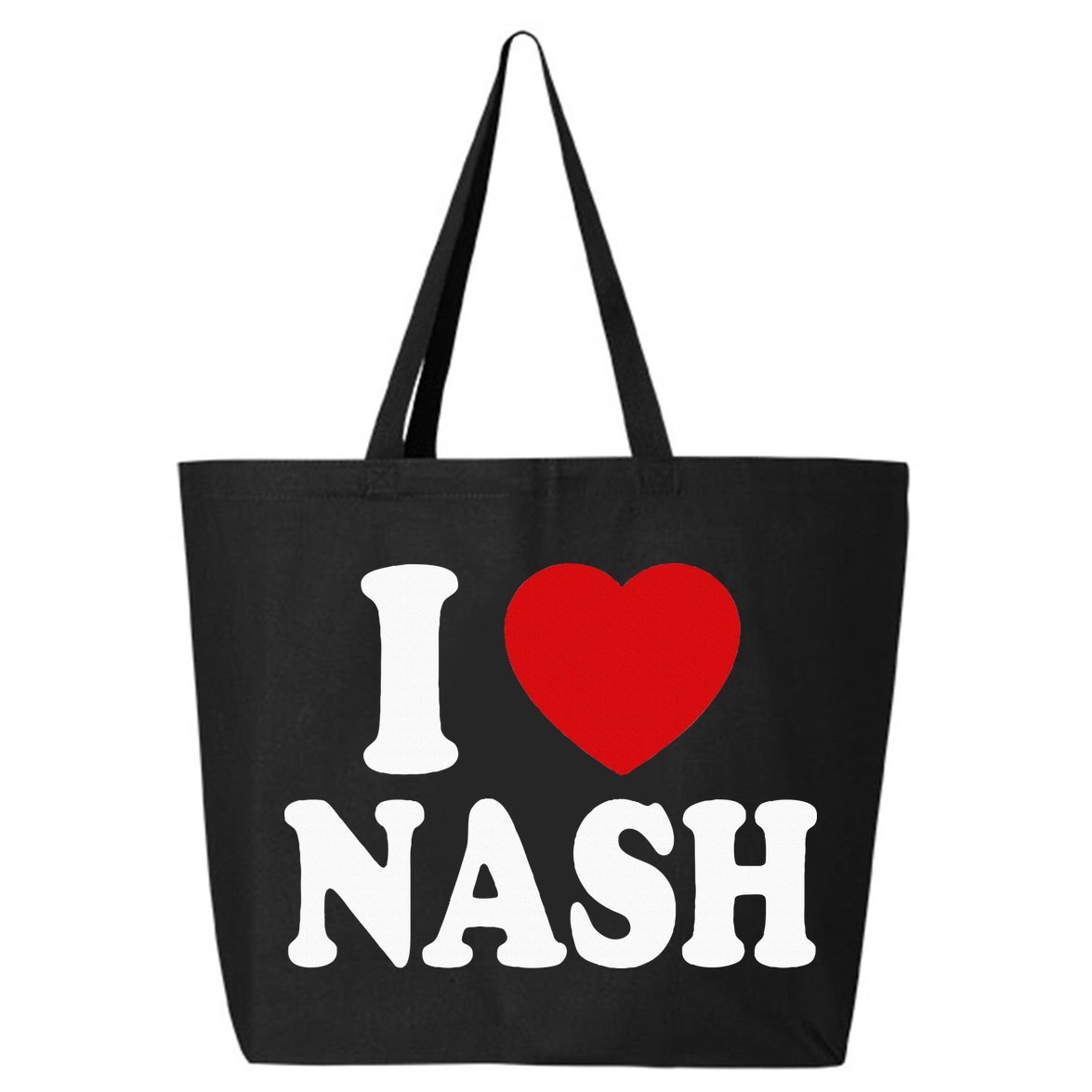 I Heart Love Nash 25L Jumbo Tote