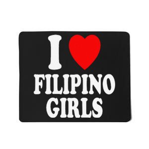 I Heart (Love) Filipino Attraction Asian Preference Mousepad