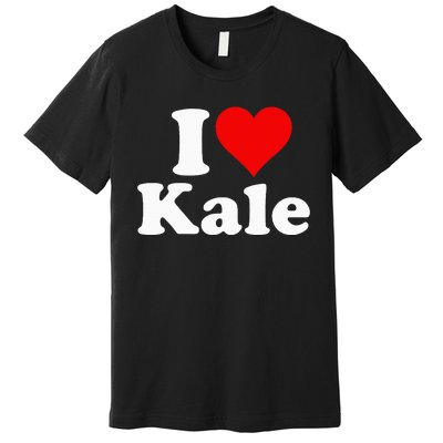 I Heart Love Kale Premium T-Shirt