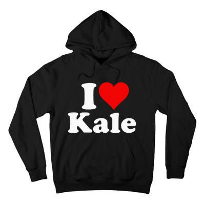 I Heart Love Kale Tall Hoodie