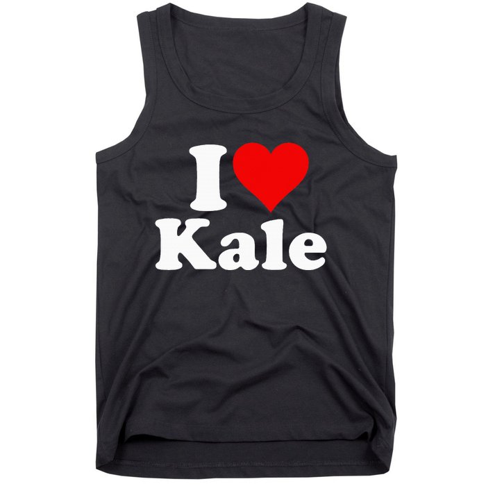 I Heart Love Kale Tank Top