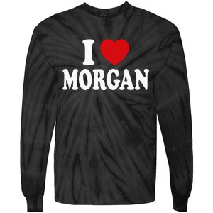 I Heart Love Morgan Tie-Dye Long Sleeve Shirt