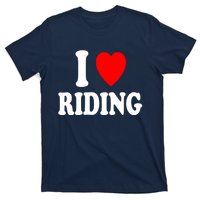 I Heart (Love) Riding Cowboy Cowgirl ATV Offroad Motorcycle T-Shirt