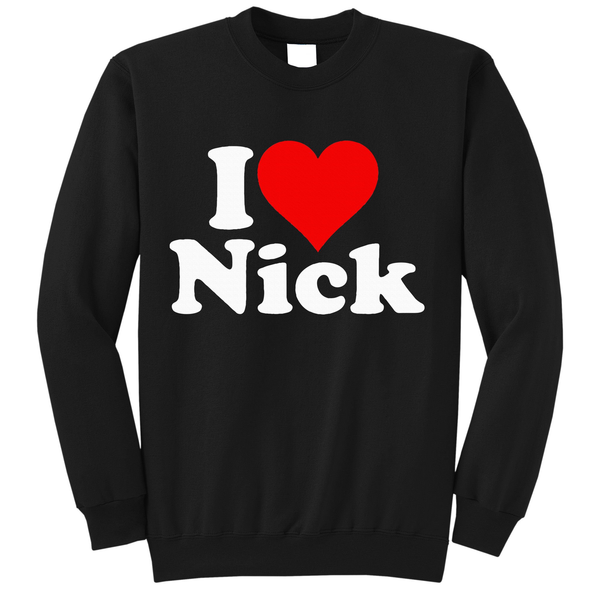 I Heart Love Nick Nicholas Sweatshirt