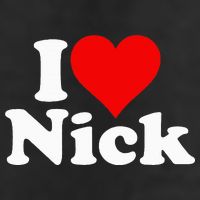 I Heart Love Nick Nicholas Adult Drive Performance Visor