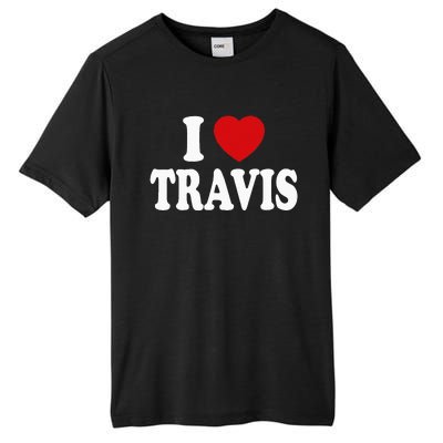 I Heart Love Travis Tall Fusion ChromaSoft Performance T-Shirt