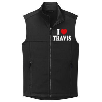 I Heart Love Travis Collective Smooth Fleece Vest