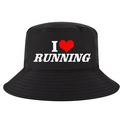 I Heart Love Running Great Gifts For Runner Unisex Cool Comfort Performance Bucket Hat