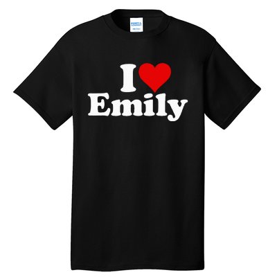 I Heart Love Emily Tall T-Shirt