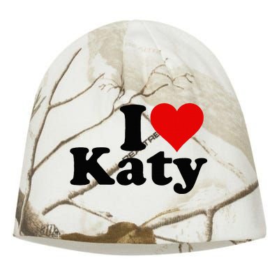 I Heart Love Katy Kate Kati - Camo Knit Beanie