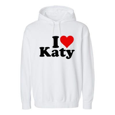 I Heart Love Katy Kate Garment-Dyed Fleece Hoodie