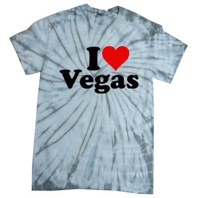 I Heart Love Las Vegas Nevada Tie-Dye T-Shirt