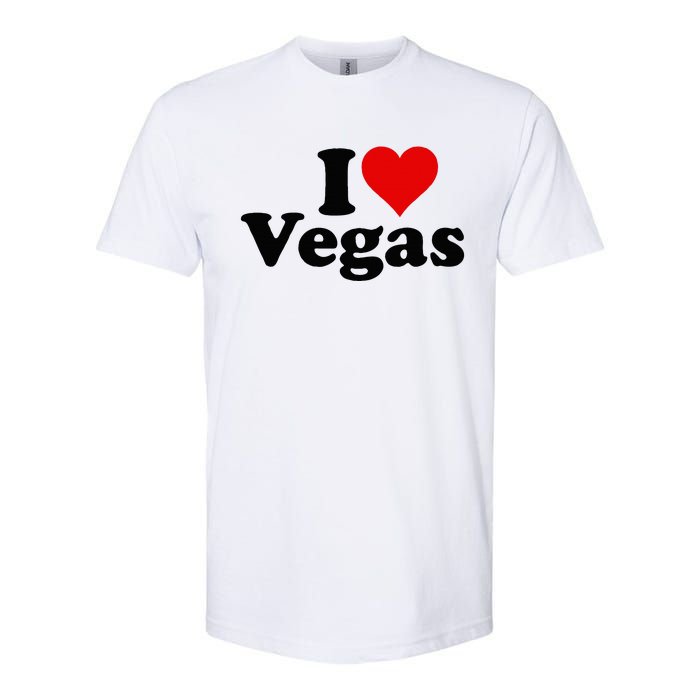 I Heart Love Las Vegas Nevada Softstyle CVC T-Shirt