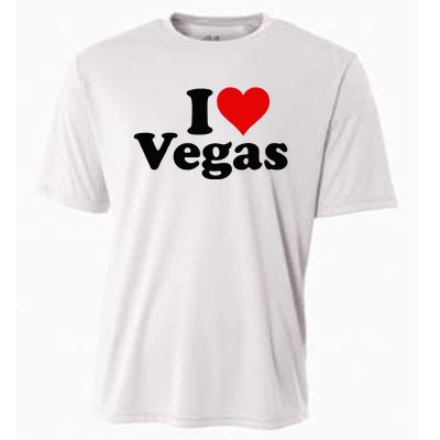 I Heart Love Las Vegas Nevada Cooling Performance Crew T-Shirt