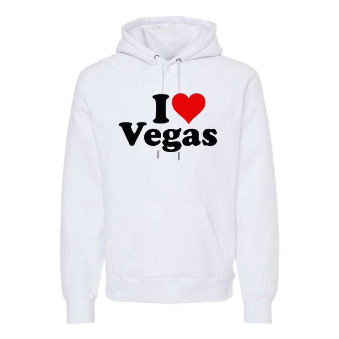 I Heart Love Las Vegas Nevada Premium Hoodie