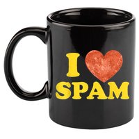 I Heart Love Spam Canned Cooked Pork Food Lover Spam 11oz C Handle Ceramic Mug