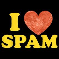 I Heart Love Spam Canned Cooked Pork Food Lover Spam Bag