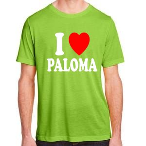 I Heart (Love) Paloma Cute Matching Couple Spouse Married Gift Adult ChromaSoft Performance T-Shirt