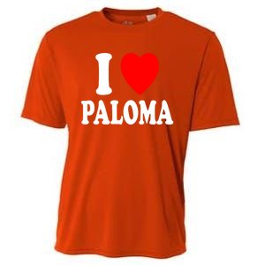 I Heart (Love) Paloma Cute Matching Couple Spouse Married Gift Cooling Performance Crew T-Shirt