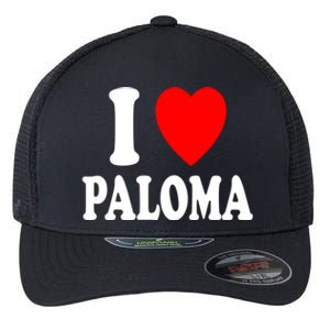 I Heart (Love) Paloma Cute Matching Couple Spouse Married Gift Flexfit Unipanel Trucker Cap