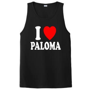 I Heart (Love) Paloma Cute Matching Couple Spouse Married Gift PosiCharge Competitor Tank