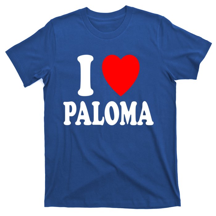 I Heart (Love) Paloma Cute Matching Couple Spouse Married Gift T-Shirt