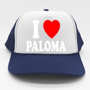 I Heart (Love) Paloma Cute Matching Couple Spouse Married Gift Trucker Hat