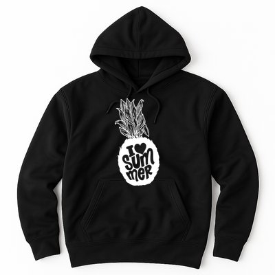 I Heart (Love) Summer Pineapple Hoodie
